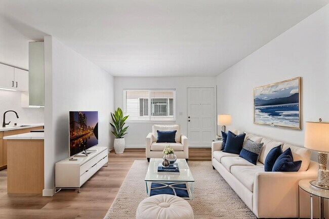 2 bed, 1 bath 27 floor plan